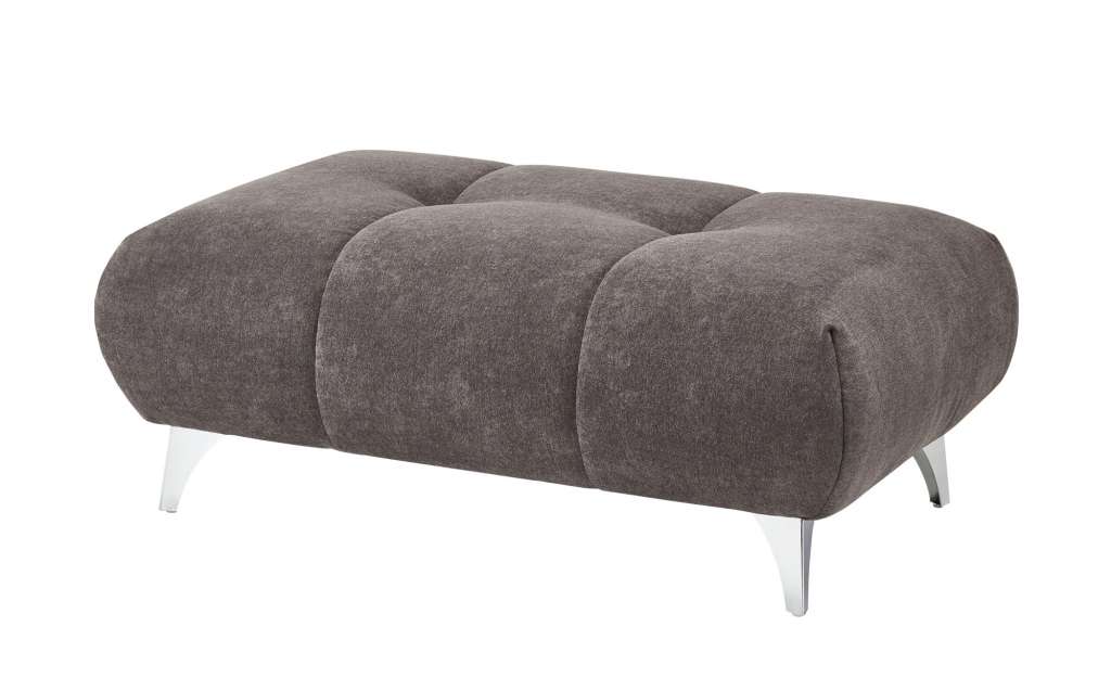 bobb Hocker  Bellani ¦ grau ¦ Maße (cm): B: 120 H: 46,5 T: 70 Polstermöbel > Hocker - Höffner