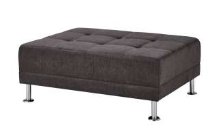 smart Hocker  Garda ¦ grau ¦ Maße (cm): B: 102 H: 42 T: 73 Polstermöbel > Hocker - Höffner