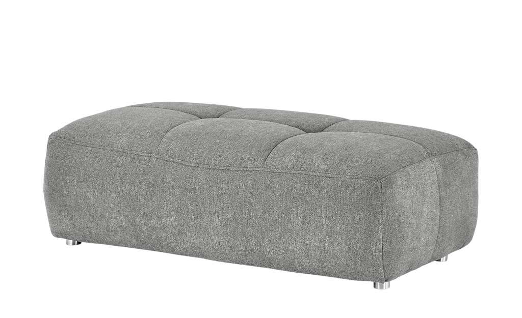 bobb Polsterhocker  Esmina ¦ grau ¦ Maße (cm): B: 120 H: 44 T: 63 Polstermöbel > Hocker - Höffner