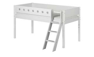 FLEXA Halbhohes Bett 90x200 weiß Flexa White ¦ weiß ¦ Maße (cm): B: 151 H: 120 Kindermöbel > Kinderbetten - Höffner
