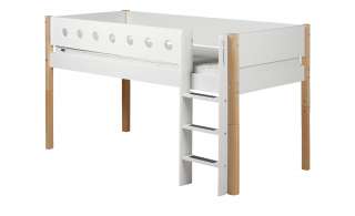 FLEXA Halbhohes Bett 90x200 weiß Flexa White ¦ weiß ¦ Maße (cm): B: 109 H: 120 Kindermöbel > Kinderbetten - Höffner