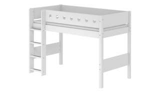 FLEXA Mittelhohes Bett 90x200 weiß Flexa White ¦ Maße (cm): B: 109 H: 143 Kindermöbel > Kinderbetten - Höffner
