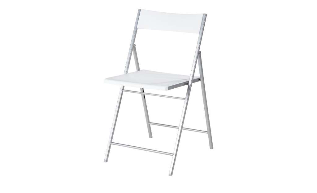 Klappstuhl  Giuseppe ¦ weiß ¦ Maße (cm): B: 43 H: 76,5 T: 45 Stühle > Klappstühle - Höffner