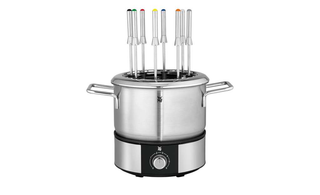 WMF Fondue Lono  0415130011 ¦ silber ¦ Kunststoff, Edelstahl ¦ Maße (cm): B: 23,5 H: 32,5 T: 25 Elektrokleingeräte > Backen, Kochen, Grillen - Höffner