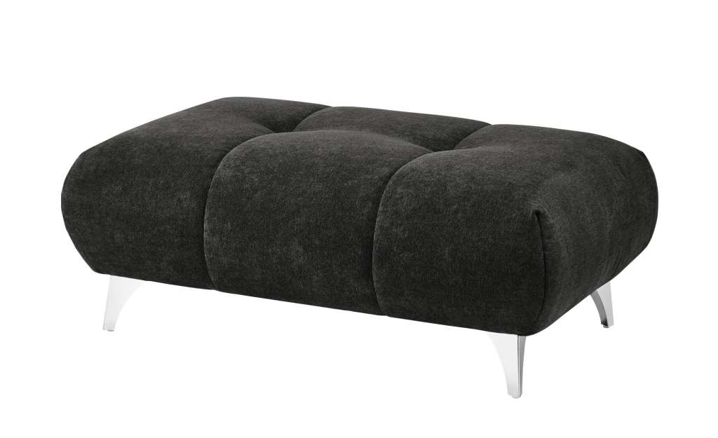bobb Hocker  Bellani ¦ schwarz ¦ Maße (cm): B: 120 H: 46,5 T: 70 Polstermöbel > Hocker - Höffner