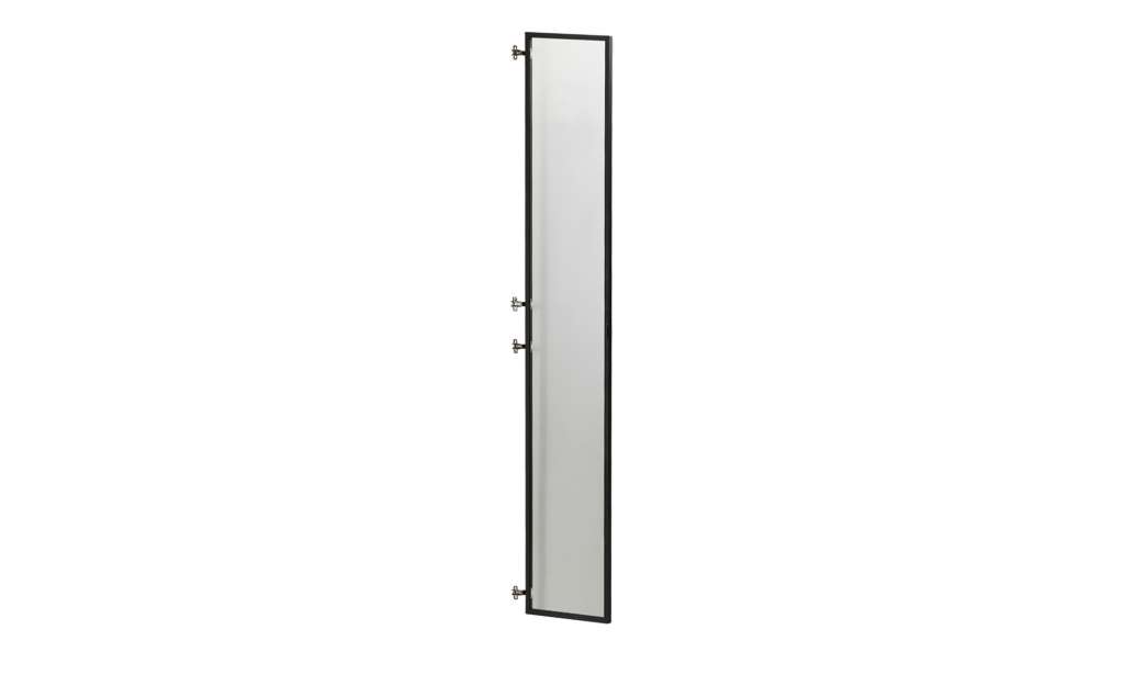 Glastür mit Metallrahmen  Donau ¦ Maße (cm): B: 37,3 H: 209,6 T: 2 Sonstiges Zubehör - Höffner