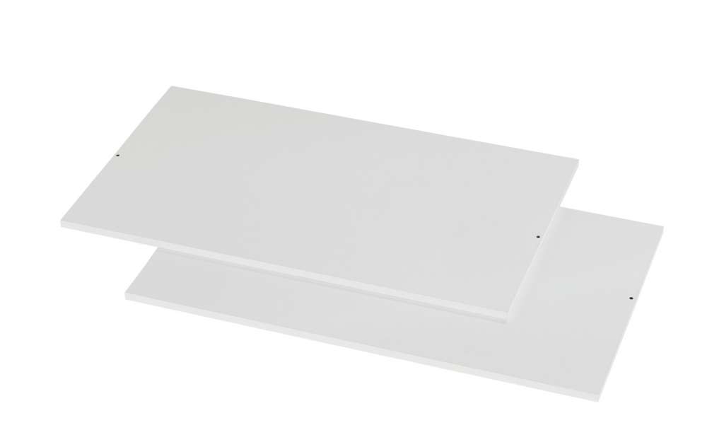 Einlegeböden (2 Stück)  Moby ¦ weiß ¦ Maße (cm): B: 97 H: 1,8 T: 56 Sonstiges Zubehör - Höffner