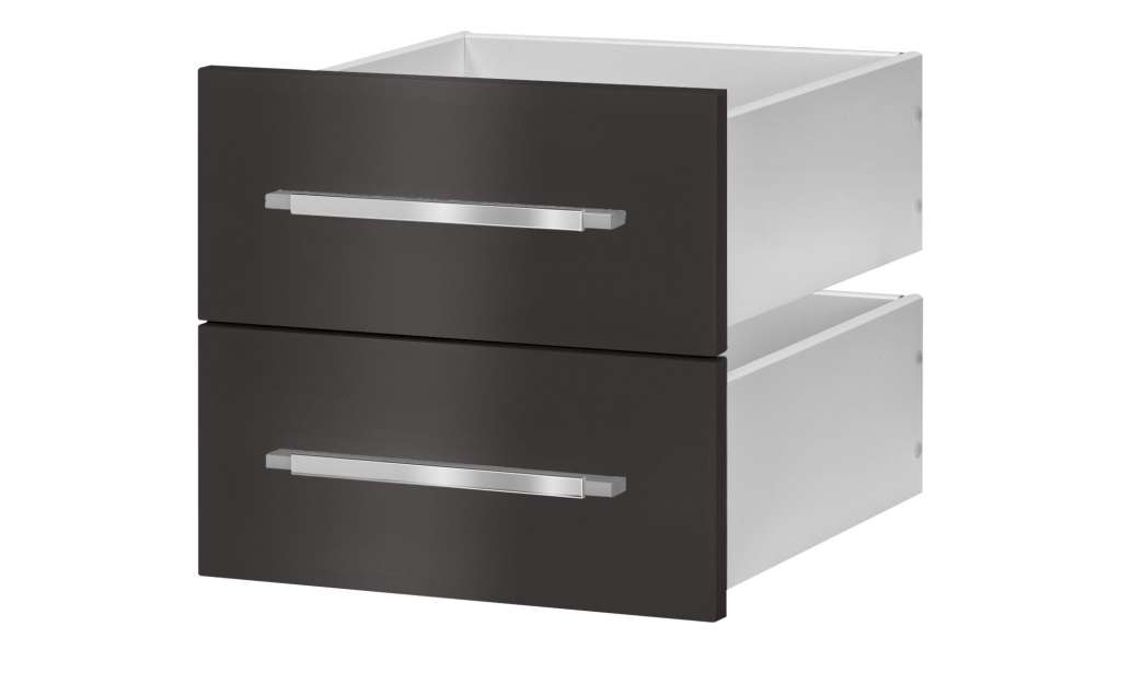 Schubladenset  Success ¦ grau ¦ Maße (cm): B: 37,7 H: 34,6 T: 36,8 Sonstiges Zubehör - Höffner