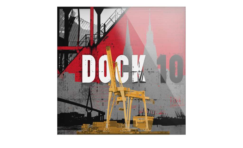 Glasbild  Dock 10 ¦ mehrfarbig ¦ Maße (cm): B: 30 H: 30 Dekoration > Bilder & Schilder - Höffner