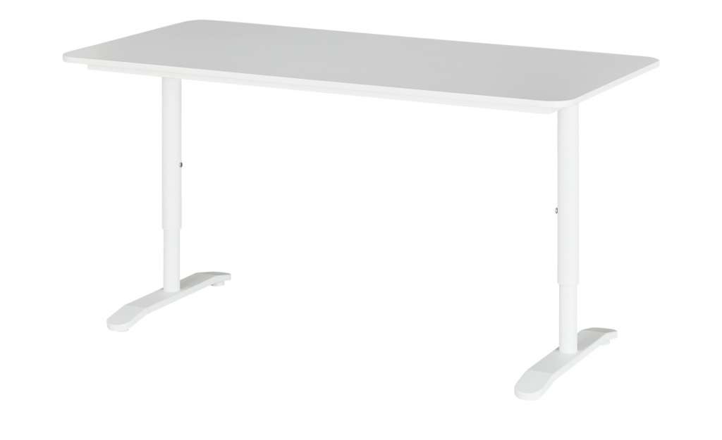 Schreibtisch  Amazonas ¦ weiß ¦ Maße (cm): B: 160 H: 65 T: 80 Tische > Schreibtische - Höffner