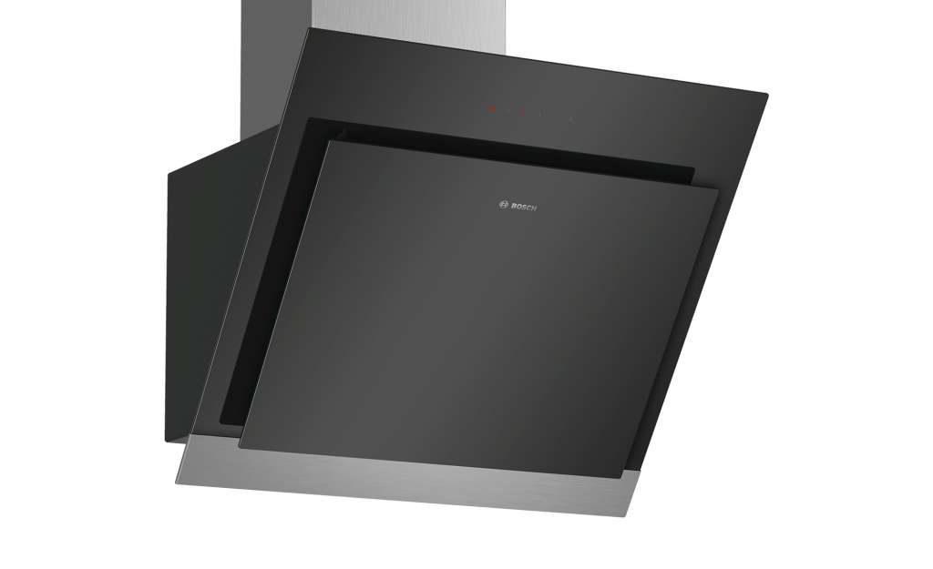 BOSCH Kopffrei-Haube  DWK 67HM60 ¦ schwarz ¦ Glas , Aluminium, Metall-lackiert ¦ Maße (cm): B: 59 H: 37 T: 49,9 Elektrogeräte > Dunstabzugshauben - Höffner