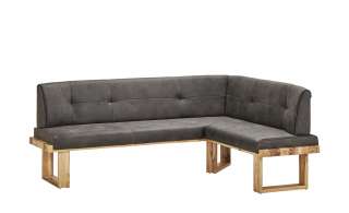 Woodford Eckbank  Alina ¦ grau ¦ Maße (cm): H: 88 Bänke > Eckbänke - Höffner