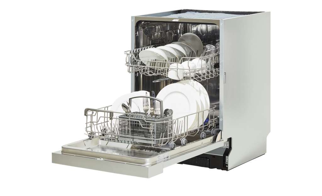 Bomann Einbau-Geschirrspüler  GSPE 890 ¦ silber ¦ Metall-lackiert, Kunststoff, Edelstahl ¦ Maße (cm): B: 59,8 H: 81,5 T: 57 Elektrogeräte > Einbaugeräte - Höffner