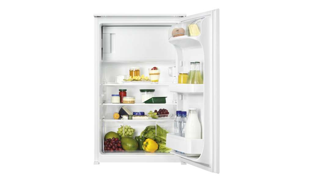 ZANKER Einbaukühlschrank  KBA14411SB ¦ schwarz ¦ Kunststoff, Metall ¦ Maße (cm): H: 88 Elektrogeräte > Einbaugeräte - Höffner