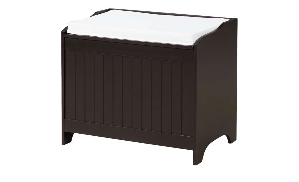 Love it Truhenbank  Mosi ¦ schwarz ¦ Maße (cm): B: 55 H: 48 T: 35 Bänke > Einzelbänke - Höffner