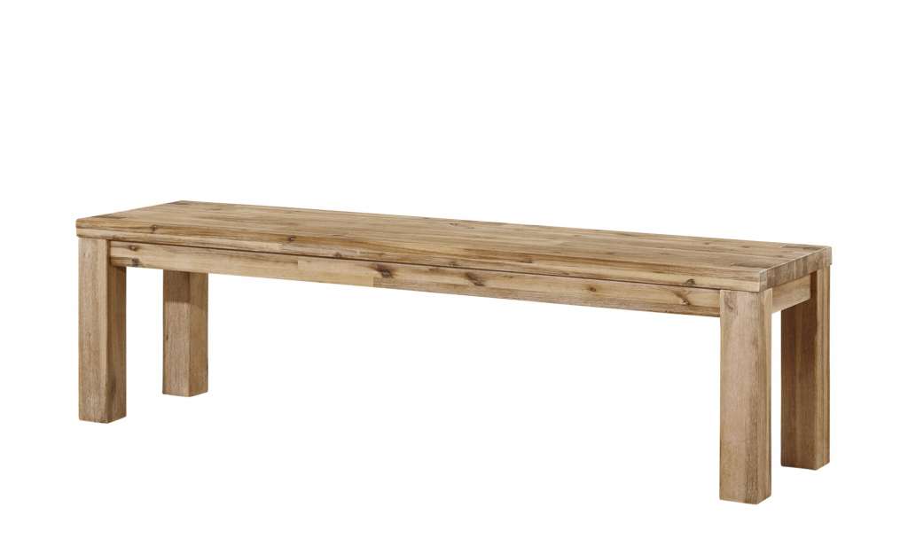 Bank  Borneo ¦ holzfarben ¦ Maße (cm): B: 158 H: 45 T: 40 Bänke > Einzelbänke - Höffner