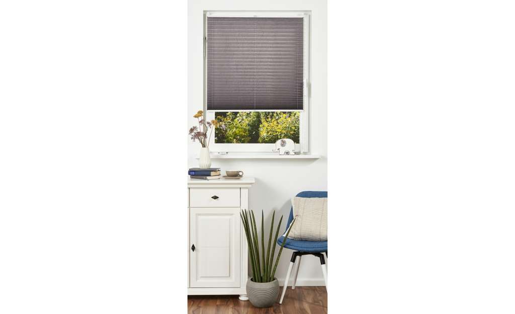 SCHÖNER WOHNEN Klemmfix-Plissee  Wing ¦ grau ¦ 100% Polyester ¦ Maße (cm): B: 45 Gardinen & Vorhänge > Rollos & Sonnenschutz > Plissees - Höffner