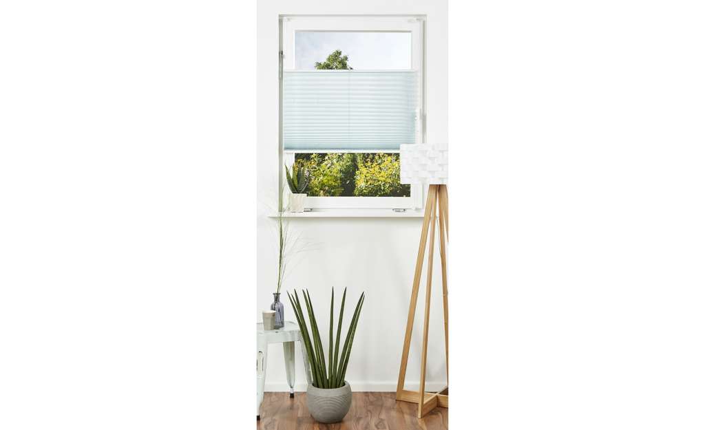 SCHÖNER WOHNEN Klemmfix-Plissee  Wing ¦ blau ¦ 100% Polyester ¦ Maße (cm): B: 90 Gardinen & Vorhänge > Rollos & Sonnenschutz > Plissees - Höffner