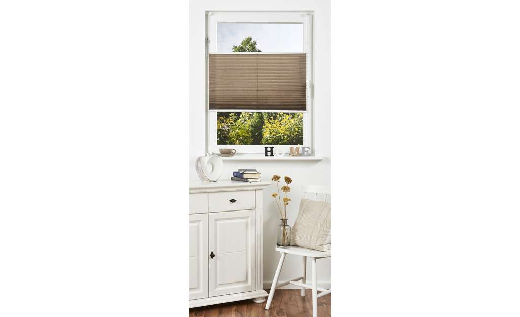 SCHÖNER WOHNEN Klemmfix-Plissee  Wing ¦ beige ¦ 100% Polyester ¦ Maße (cm): B: 80 Gardinen & Vorhänge > Rollos & Sonnenschutz > Plissees - Höffner