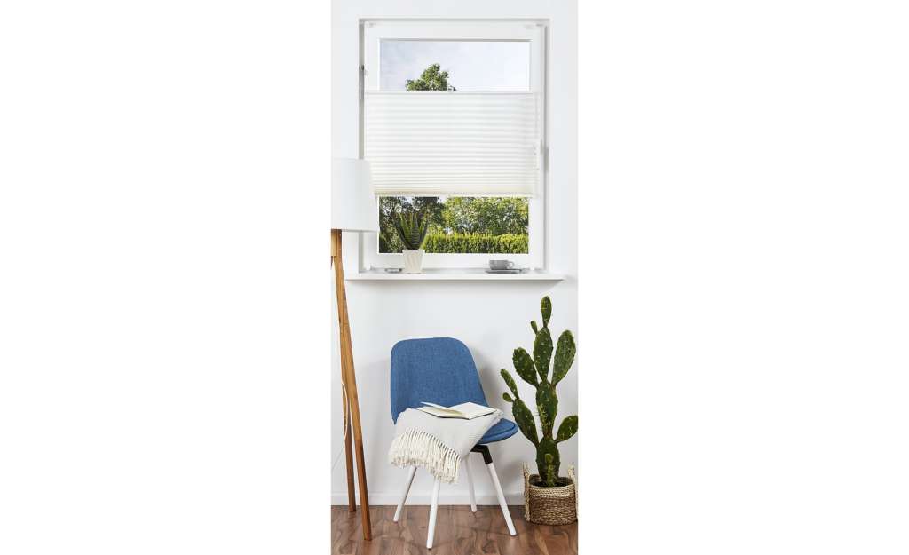 SCHÖNER WOHNEN Klemmfix-Plissee  Wing ¦ creme ¦ 100% Polyester ¦ Maße (cm): B: 45 Gardinen & Vorhänge > Rollos & Sonnenschutz > Plissees - Höffner