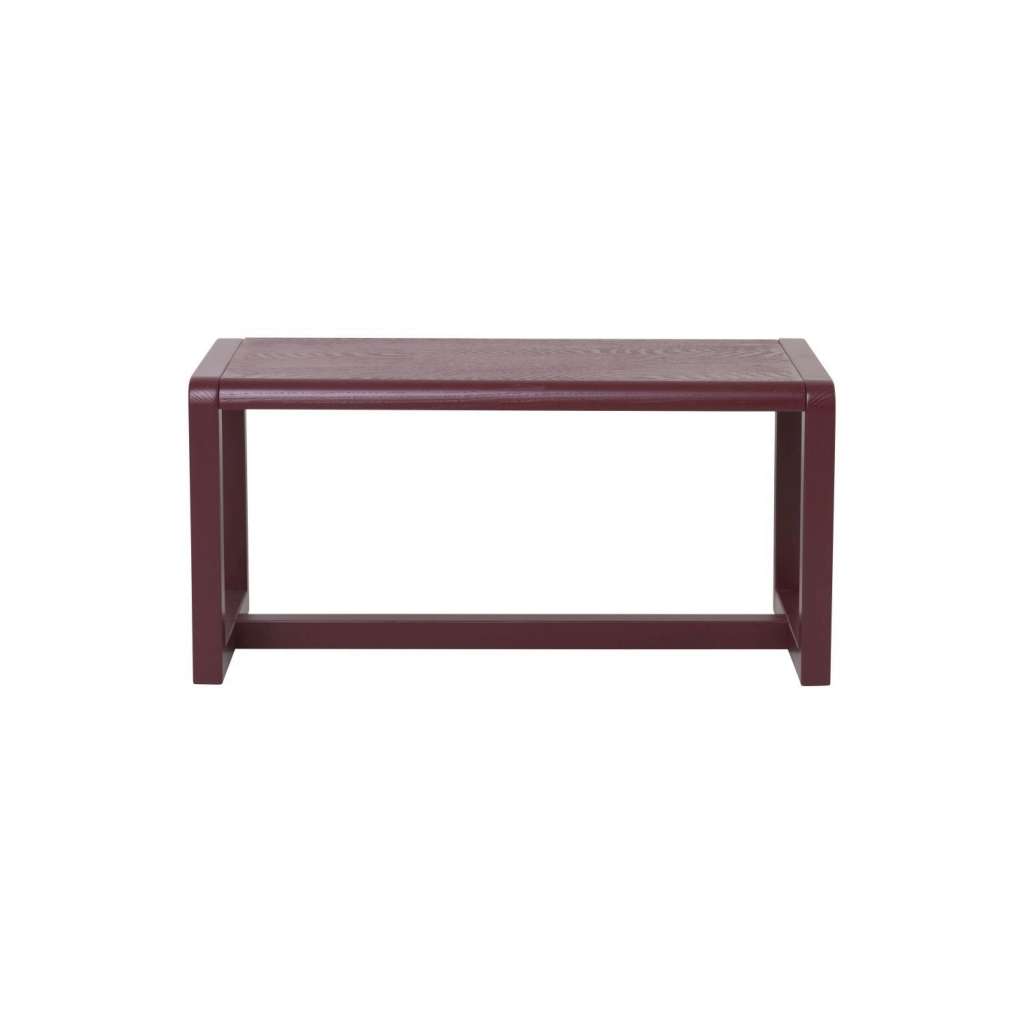 ferm LIVING - Little Architekt Bank - bordeaux - indoor