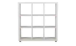 Raumteiler 3x3  Caro ¦ holzfarben ¦ Maße (cm): B: 114,5 H: 114,5 T: 35 Regale > Raumteiler - Höffner