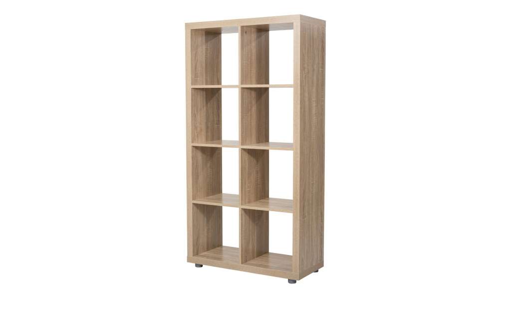 Raumteiler 4x2  Caro ¦ holzfarben ¦ Maße (cm): B: 79 H: 150 T: 35 Regale > Raumteiler - Höffner