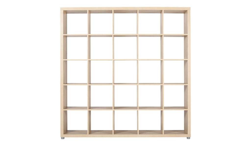Raumteiler 5x5  Caro ¦ holzfarben ¦ Maße (cm): B: 186 H: 186 T: 35 Regale > Raumteiler - Höffner