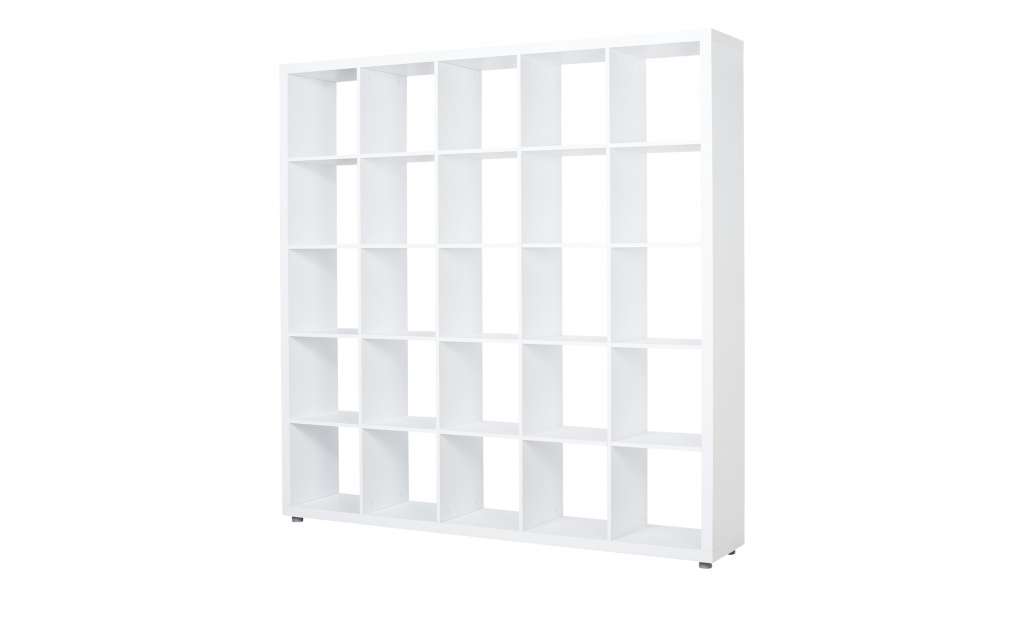 Raumteiler 5x5   Caro ¦ weiß ¦ Maße (cm): B: 185,8 H: 185,8 T: 35 Regale > Raumteiler - Höffner