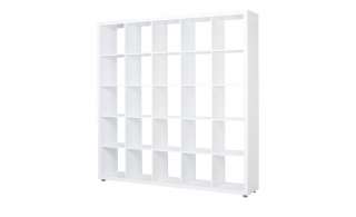 Raumteiler 5x5   Caro ¦ weiß ¦ Maße (cm): B: 185,8 H: 185,8 T: 35 Regale > Raumteiler - Höffner