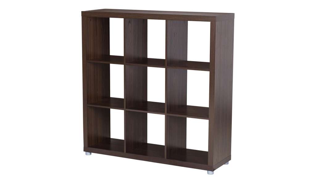 Raumteiler 3x3  Caro ¦ holzfarben ¦ Maße (cm): B: 114,5 H: 114,5 T: 35 Regale > Raumteiler - Höffner
