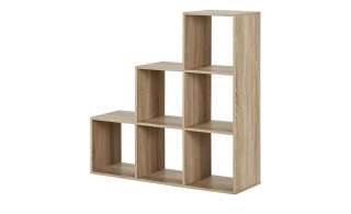 Regal  Ursini ¦ holzfarben ¦ Maße (cm): B: 105 H: 105 T: 33 Regale > Raumteiler - Höffner