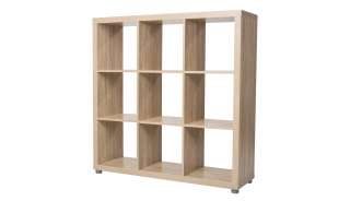 Raumteiler 3x3  Caro ¦ holzfarben ¦ Maße (cm): B: 115 H: 115 T: 35 Regale > Raumteiler - Höffner