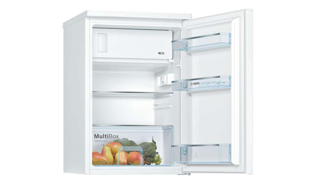 BOSCH Kühlschrank   KTL15NW4A ¦ weiß ¦ Metall-lackiert, Kunststoff, Glas  ¦ Maße (cm): B: 56 H: 85 T: 58 Elektrogeräte > Kühlschränke - Höffner