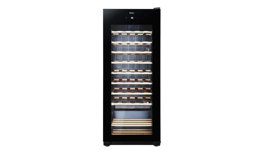 Haier Weinkühlschrank  WS50GA ¦ schwarz ¦ Metall-lackiert ¦ Maße (cm): B: 50 H: 127 T: 54 Elektrogeräte > Kühlschränke - Höffner