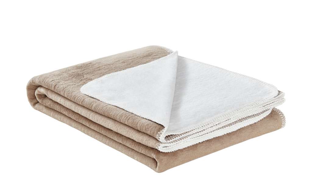 for friends Jacquard-Wohndecke  My Home is my Castle ¦ creme ¦ 60% Baumwolle, 40% Acryl   ¦ Maße (cm): B: 150 Heimtextilien > Kuscheldecken - Höffner