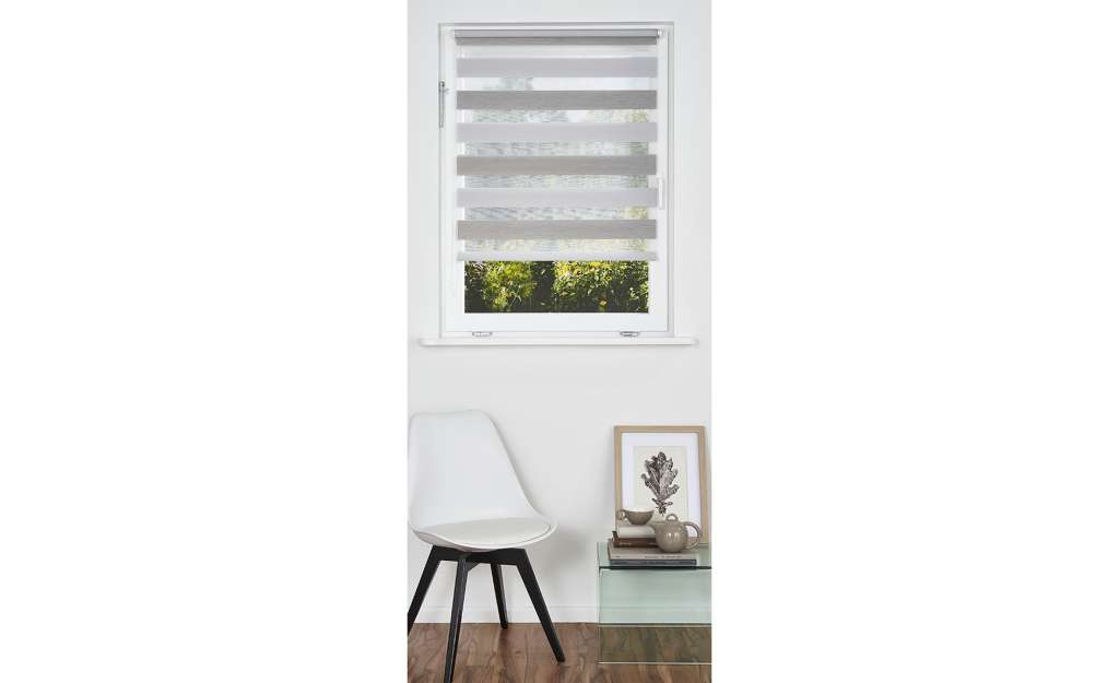 SCHÖNER WOHNEN Doppelrollo zum Klemmen ¦ grau ¦ 100% Polyester ¦ Maße (cm): B: 45 Gardinen & Vorhänge > Rollos & Sonnenschutz > Rollos - Höffner