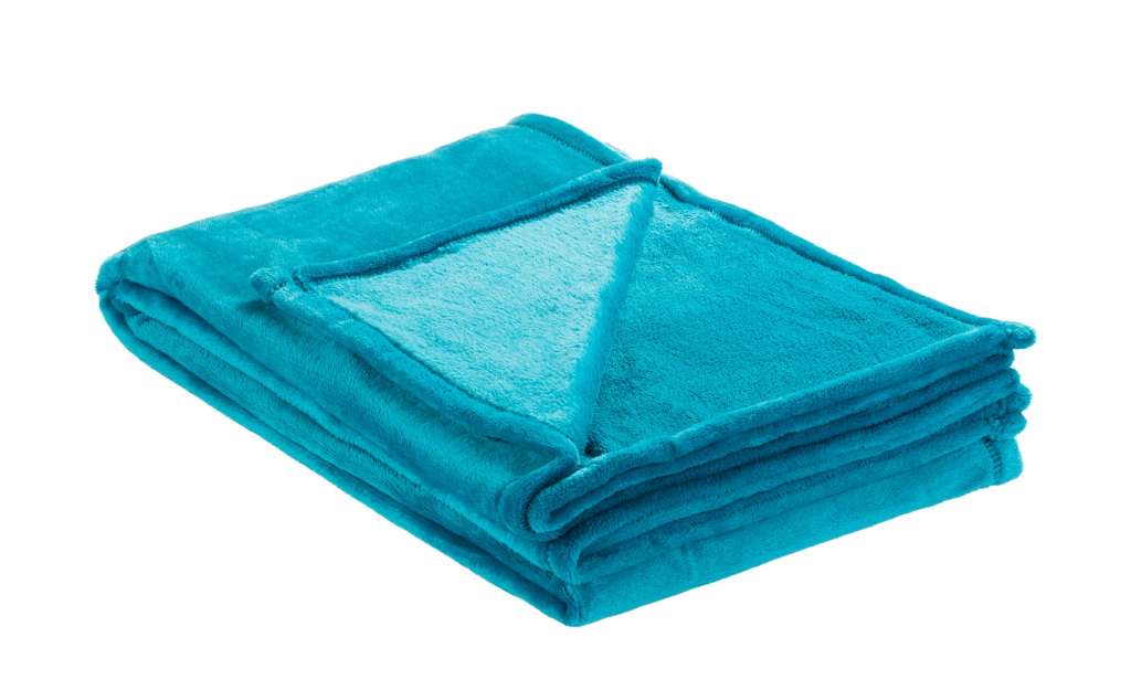 LAVIDA Soft Flauschdecke  Mirabelle ¦ blau ¦ 100% Polyester ¦ Maße (cm): B: 150 Heimtextilien > Kuscheldecken - Höffner