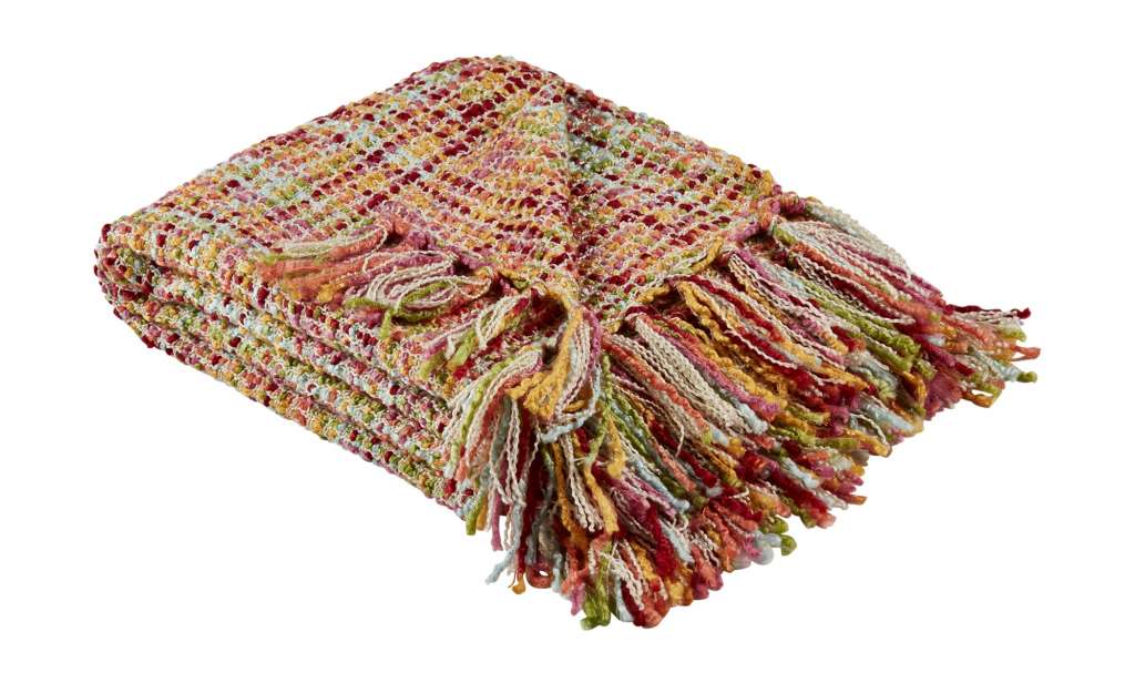 Sommer Plaid  Belle ¦ mehrfarbig ¦ 100% Polyacryl ¦ Maße (cm): B: 130 Heimtextilien > Kuscheldecken - Höffner