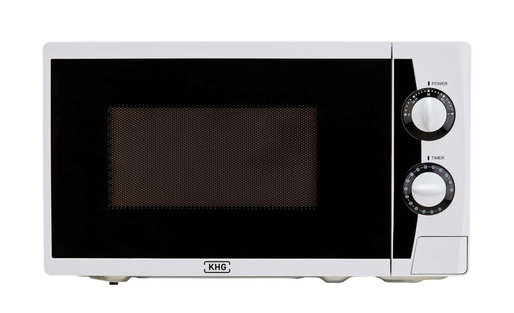 KHG Mikrowelle  MW-20W ¦ weiß ¦ Kunststoff, Metall-lackiert ¦ Maße (cm): B: 44 H: 25,85 T: 34 Elektrokleingeräte > Mikrowellen - Höffner