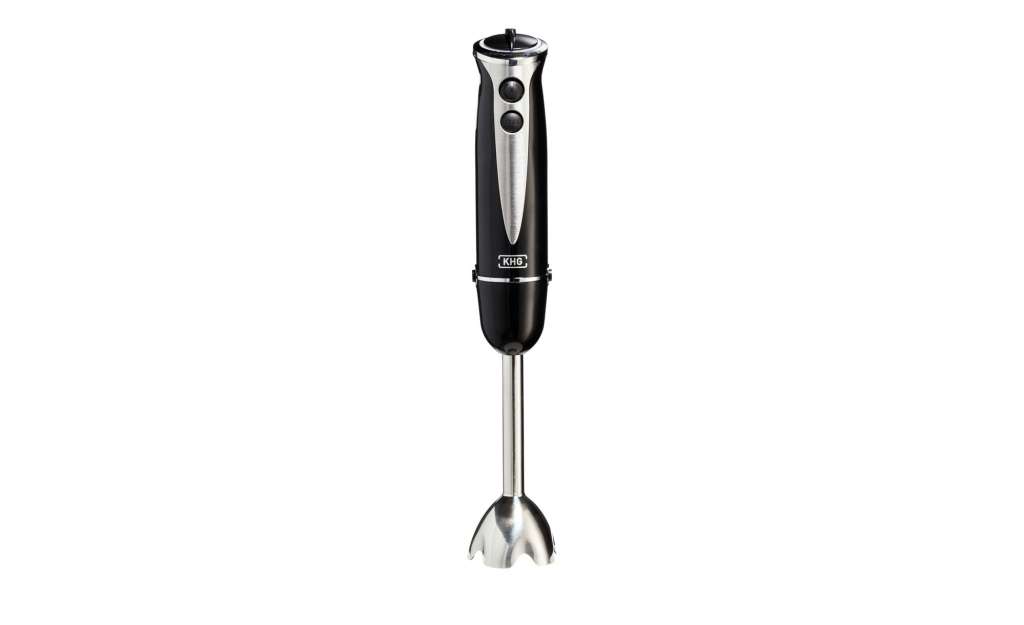 KHG Stabmixer-Set  STM-600WL ¦ schwarz ¦ Edelstahl, Kunststoff ¦ Maße (cm): B: 6 H: 38,5 T: 6 Elektrokleingeräte > Mixen, Zerkleinern & Entsaften - Höffner