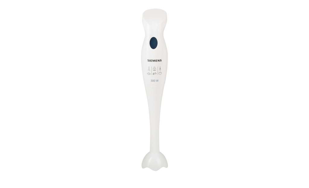 SIEMENS Stabmixer  MQ 5B150N ¦ weiß ¦ Kunststoff ¦ Maße (cm): B: 6,1 H: 37,4 T: 6,1 Elektrokleingeräte > Mixen, Zerkleinern & Entsaften - Höffner