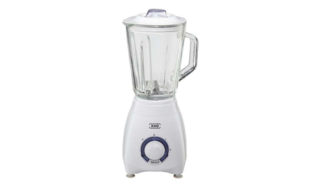 KHG Standmixer  STA-500W ¦ weiß ¦ Kunststoff ¦ Maße (cm): B: 18,5 H: 39 T: 14,5 Elektrokleingeräte > Mixen, Zerkleinern & Entsaften - Höffner