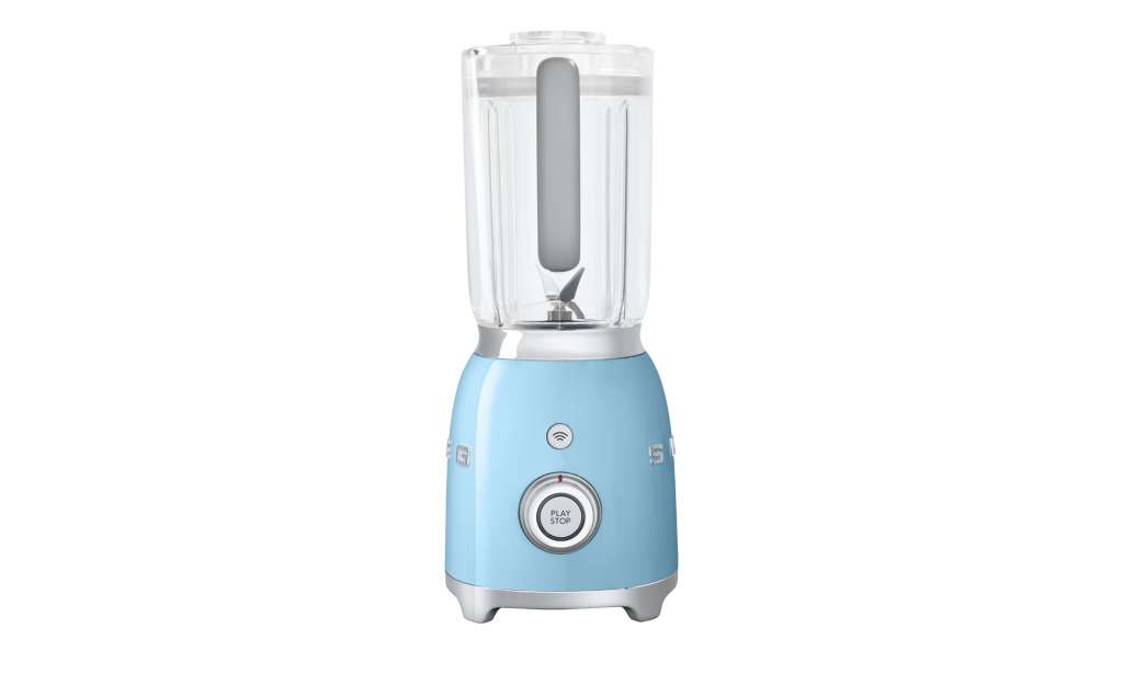smeg Standmixer  BLF01PBEU ¦ blau ¦ Edelstahl, Kunststoff ¦ Maße (cm): B: 19,7 H: 39,7 T: 16,3 Elektrokleingeräte > Mixen, Zerkleinern & Entsaften - Höffner