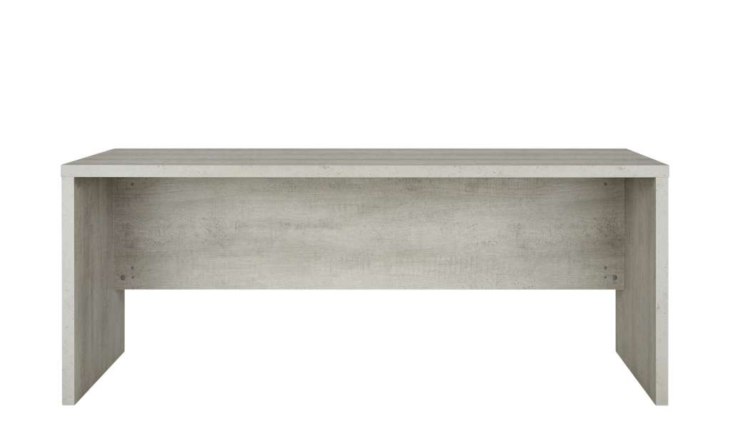 Schreibtisch  Pleiße ¦ grau ¦ Maße (cm): B: 180 H: 74 T: 69 Tische > Schreibtische - Höffner