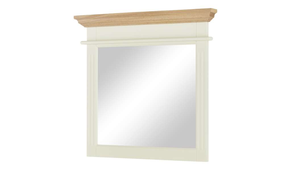 maison bleue Wandspiegel  Cremona ¦ weiß ¦ Maße (cm): B: 83 H: 75 T: 7 Dekoration > Spiegel - Höffner