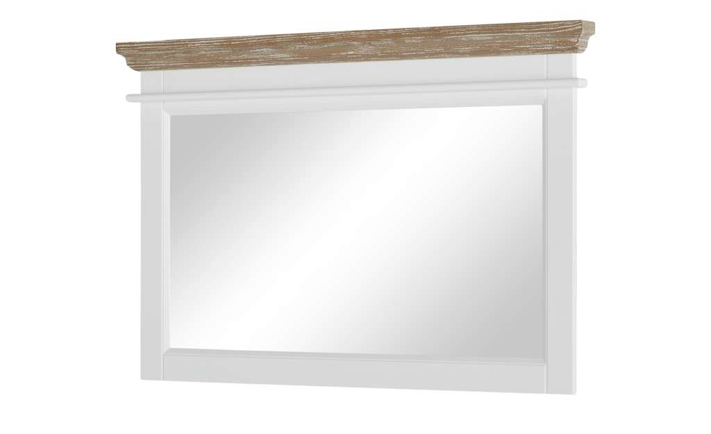 maison bleue Wandspiegel  Cortina ¦ weiß ¦ Maße (cm): B: 116 H: 77 T: 6 Dekoration > Spiegel - Höffner