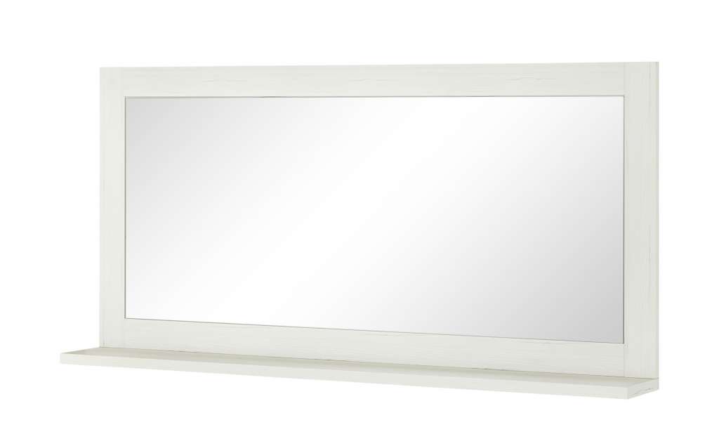uno Spiegel  Bana ¦ weiß ¦ Maße (cm): B: 121 H: 60 T: 16 Dekoration > Spiegel - Höffner