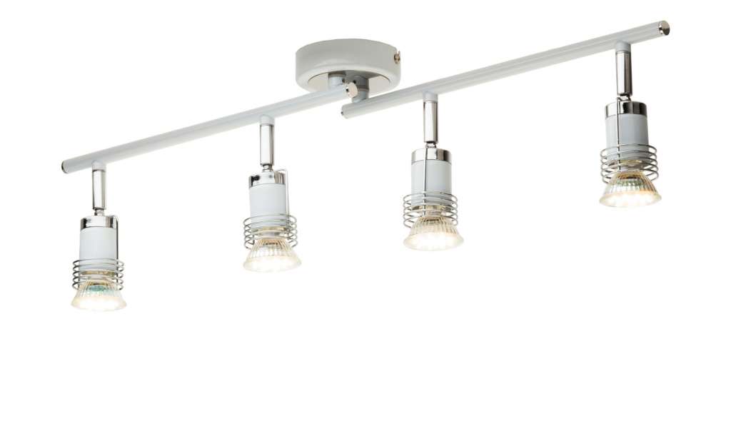 KHG LED-Deckenstrahler mit beweglichen Armen ¦ weiß ¦ Maße (cm): B: 18 H: 17,4 Lampen & Leuchten > LED-Leuchten > LED-Strahler & Spots - Höffner