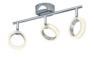 KHG LED-Deckenstrahler, 3-flammig, Acrylringe ¦ Maße (cm): B: 24,5 H: 10,5 Lampen & Leuchten > LED-Leuchten > LED-Strahler & Spots - Höffner